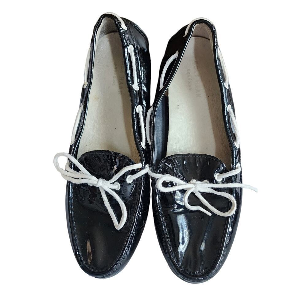 Cole Haan Black Patent Leather Loafers